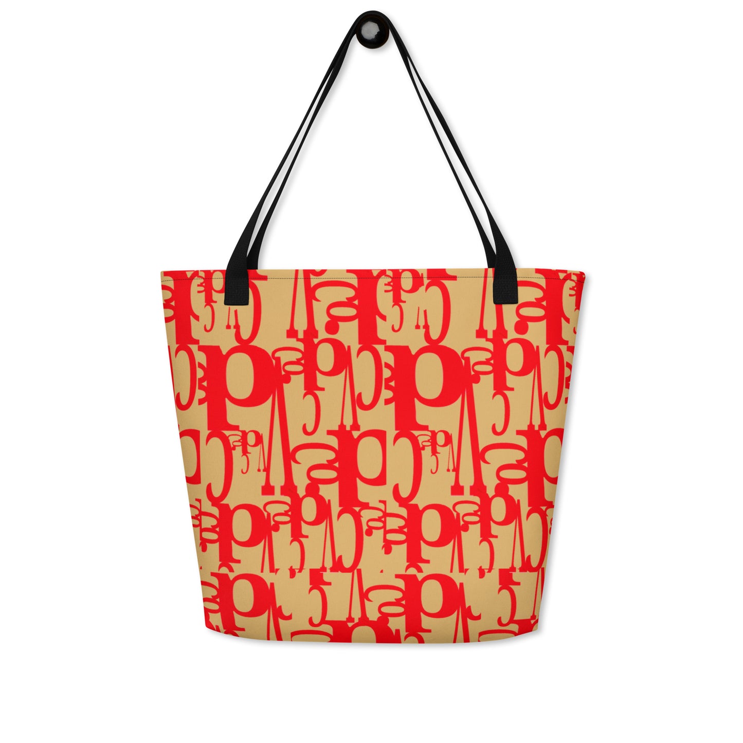 V.OR Glitchy Large Tote Bag