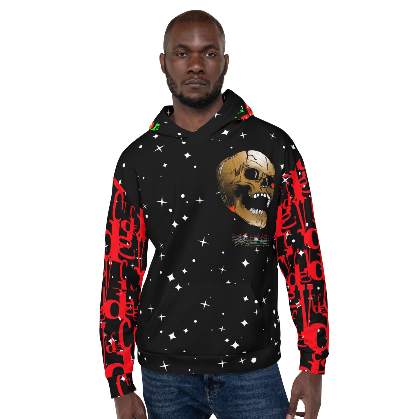 Stars & skulls Unisex Hoodie