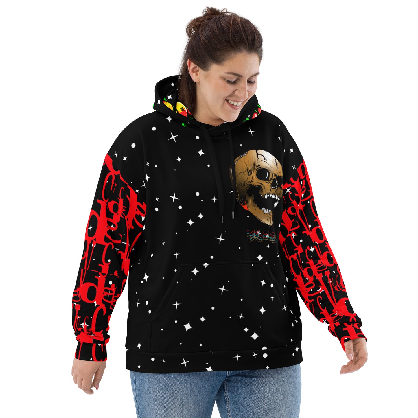 Stars & skulls Unisex Hoodie