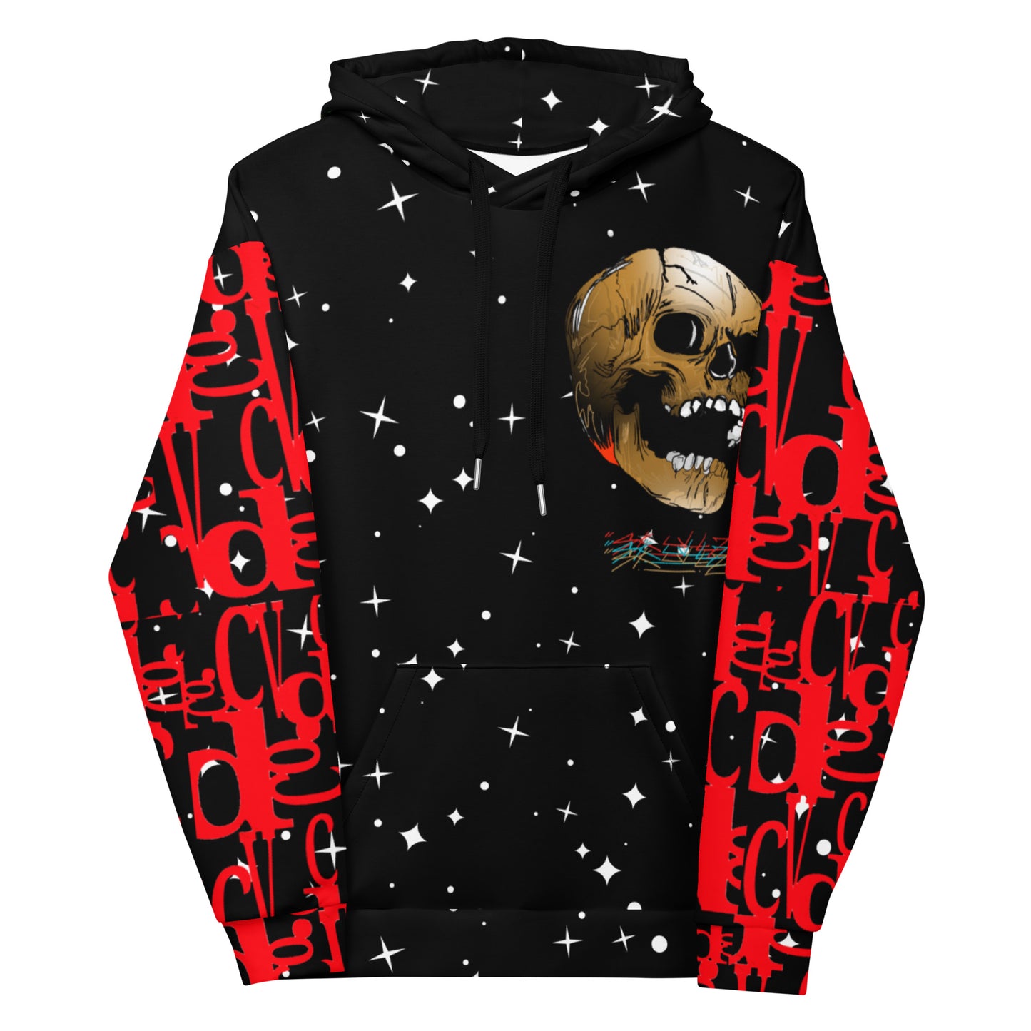 Stars & skulls Unisex Hoodie