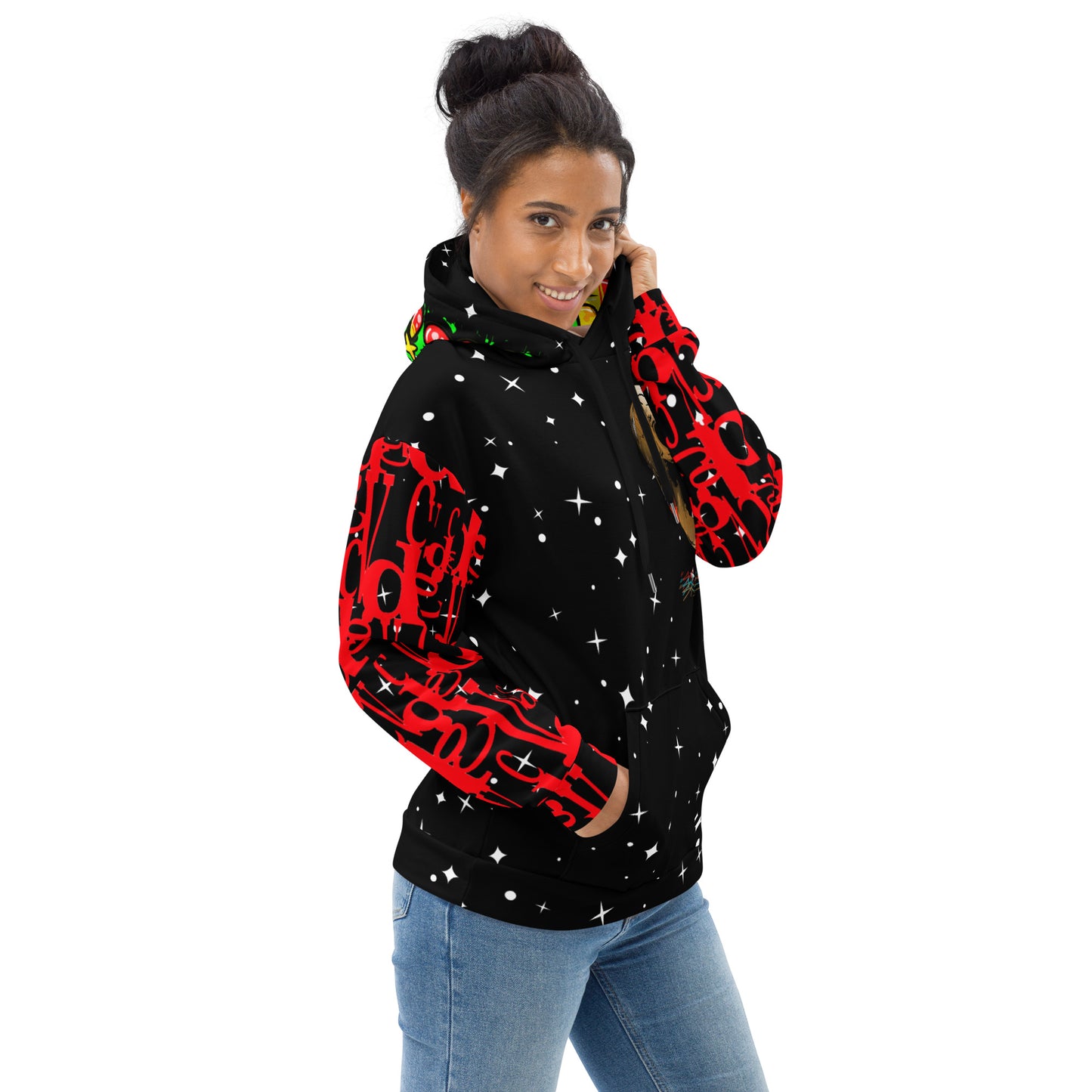 Stars & skulls Unisex Hoodie