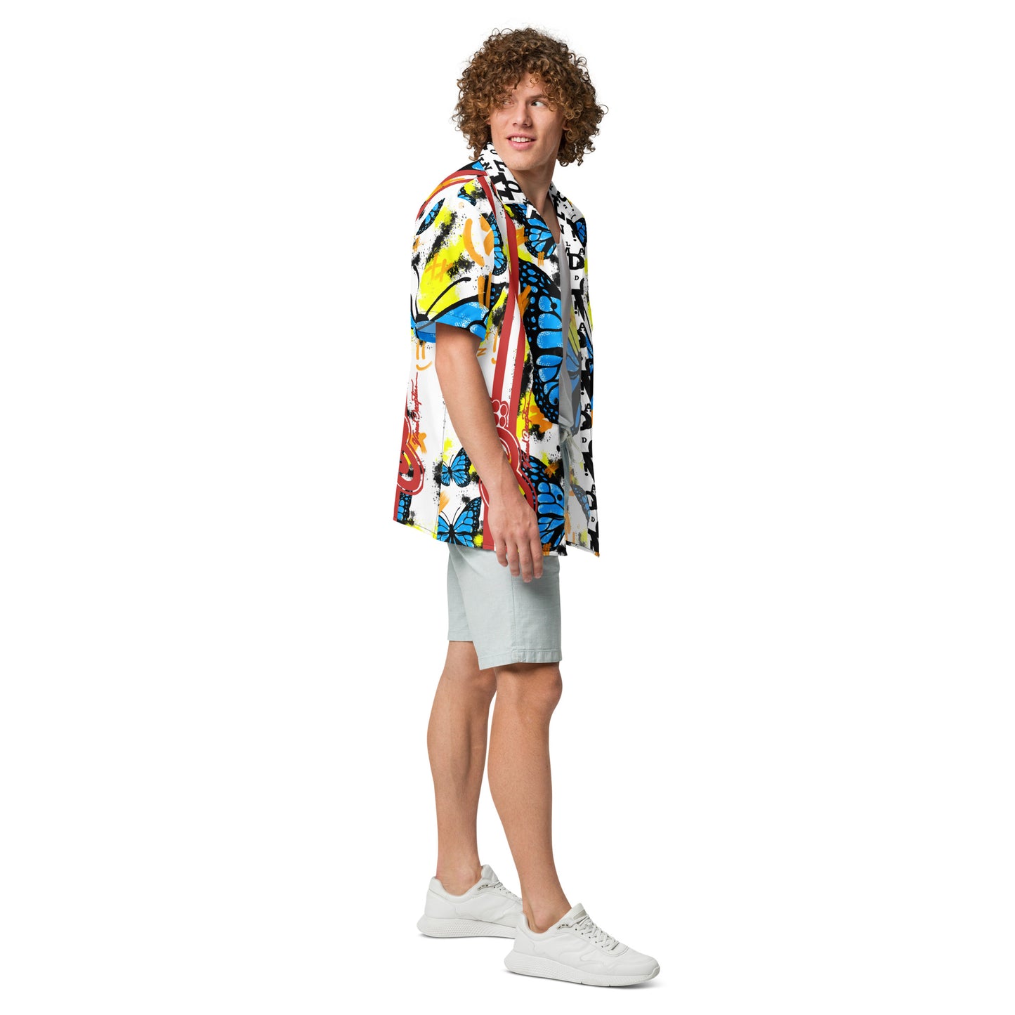 butterflyer Unisex button shirt