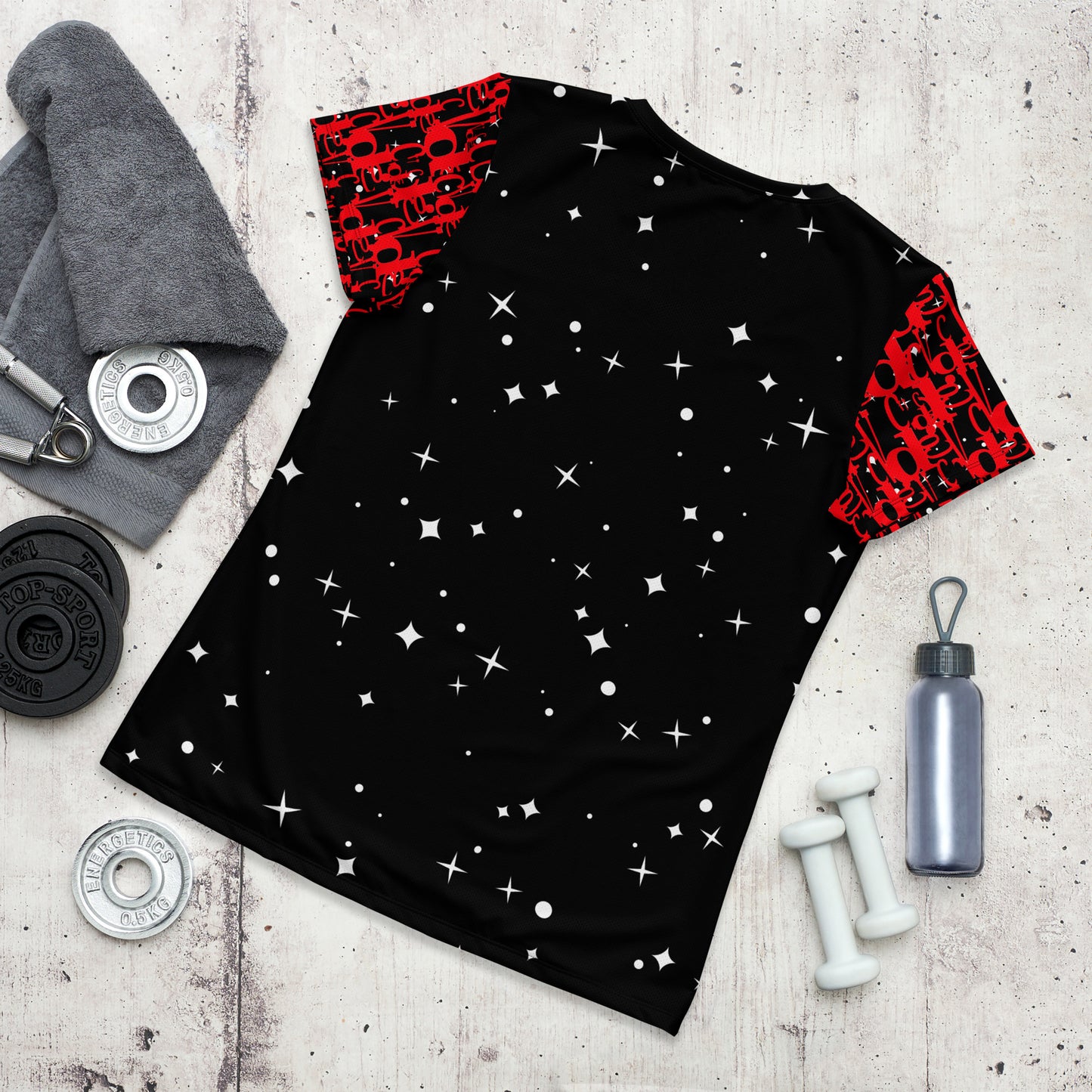 Stars & Skulls Women's Athletic T-shirt