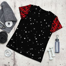 Load image into Gallery viewer, Stars & Skulls Women's Athletic T-shirt