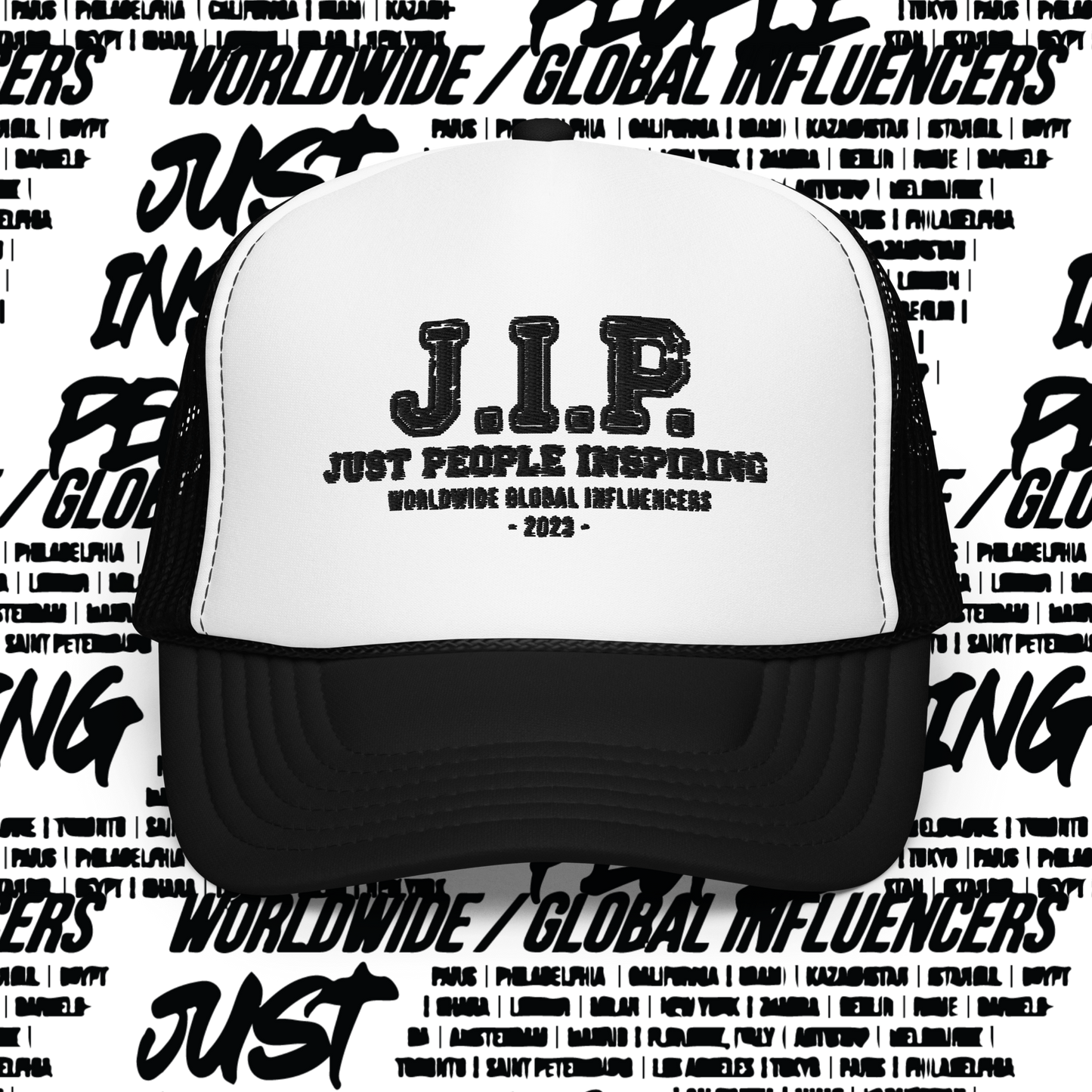 J.I.P. Worldwide Foam trucker hat
