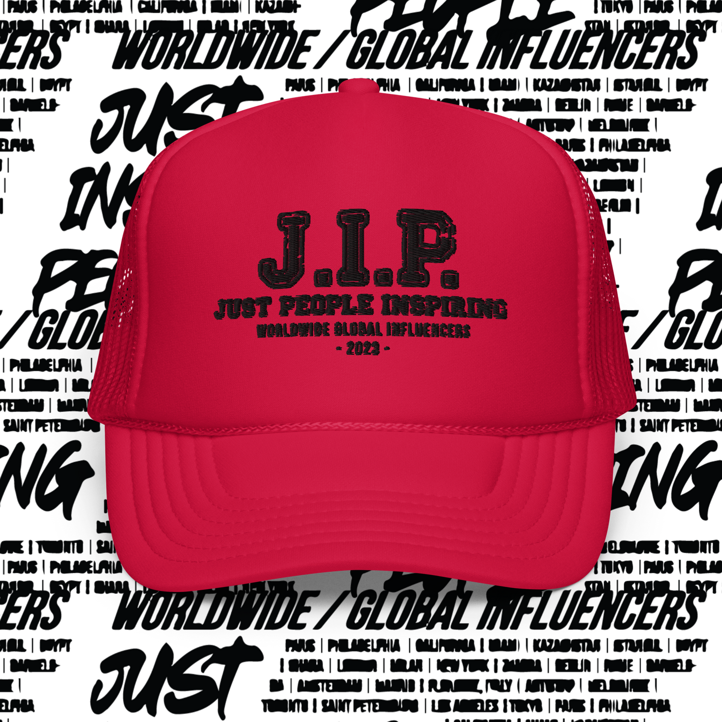 J.I.P. Worldwide Foam trucker hat