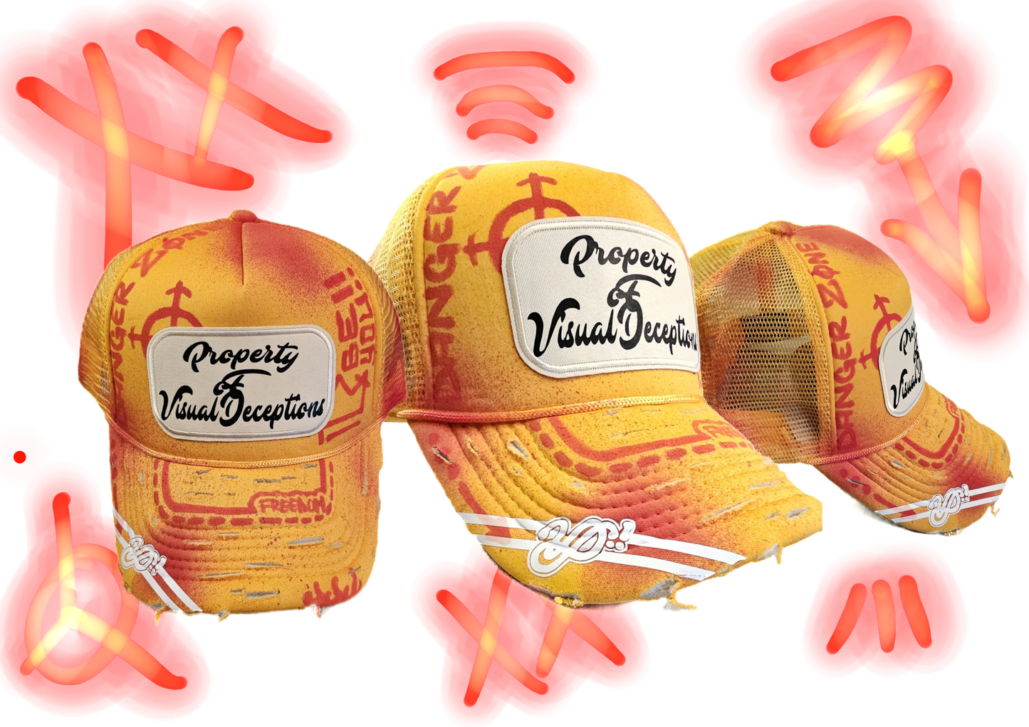 Property of Visual Deceptions TRUCKER