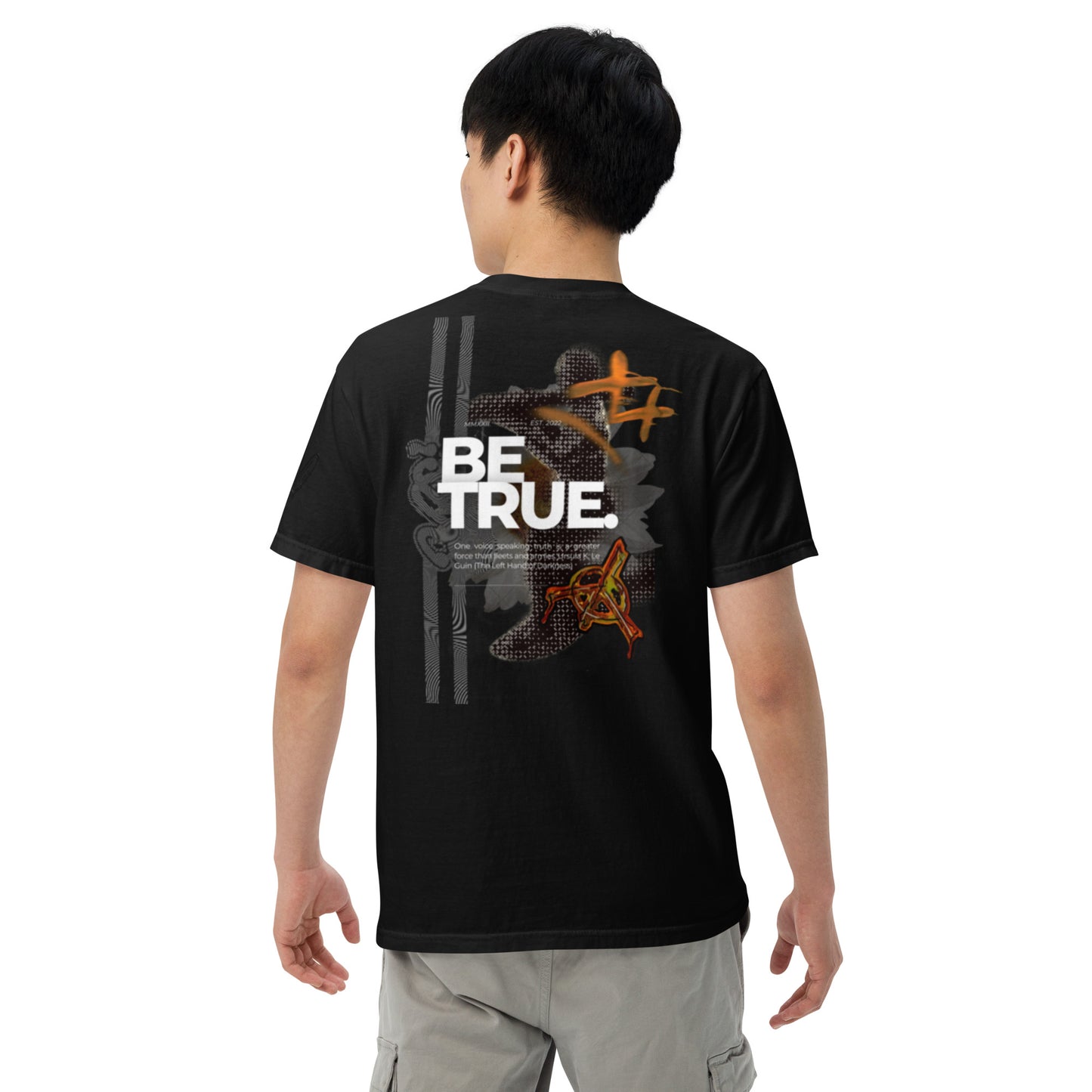 Unisex garment-dyed heavyweight t-shirt