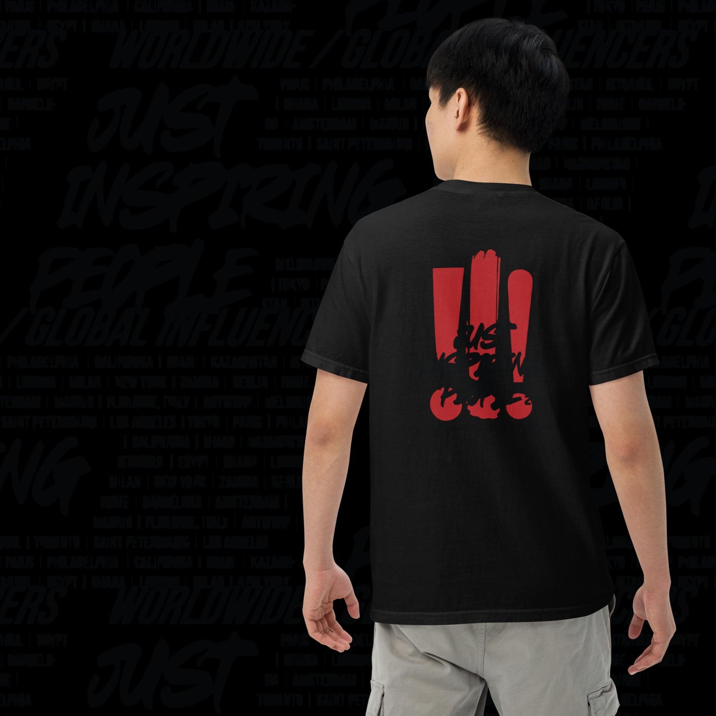 Unisex garment-dyed heavyweight t-shirt