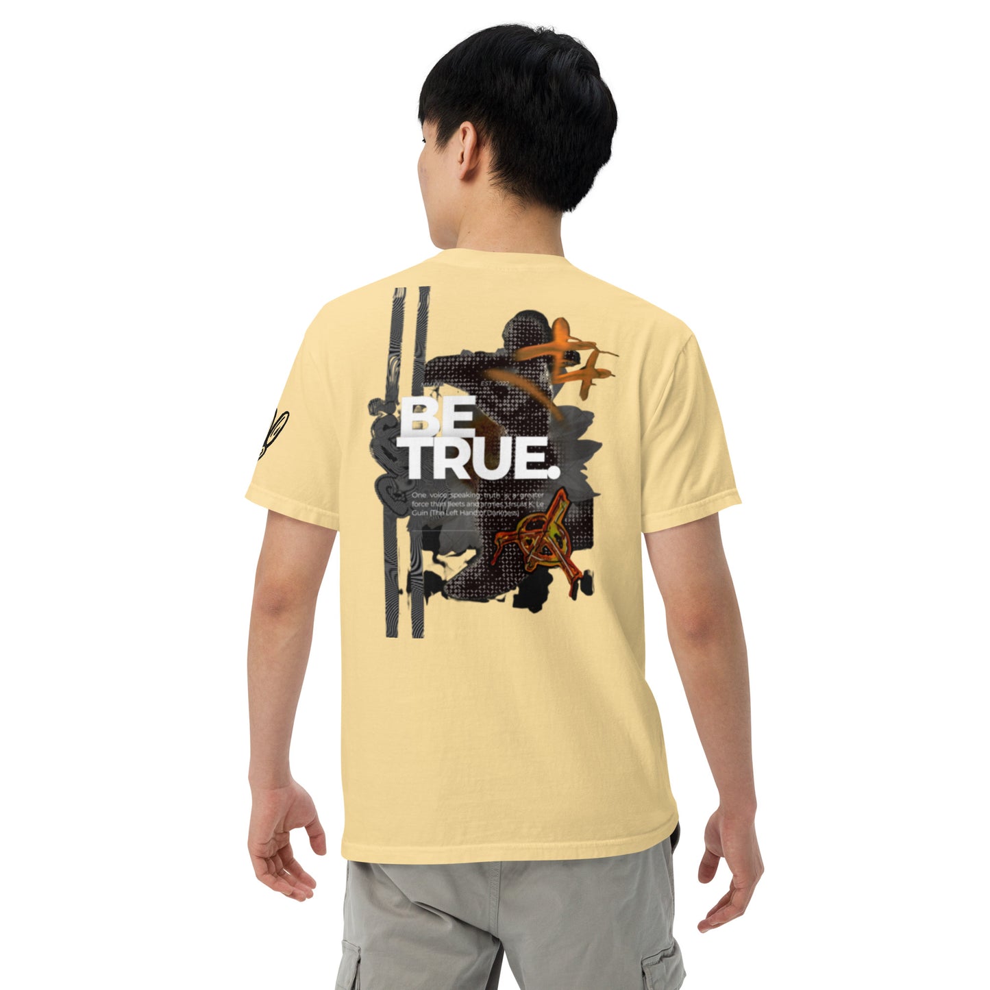 Unisex garment-dyed heavyweight t-shirt