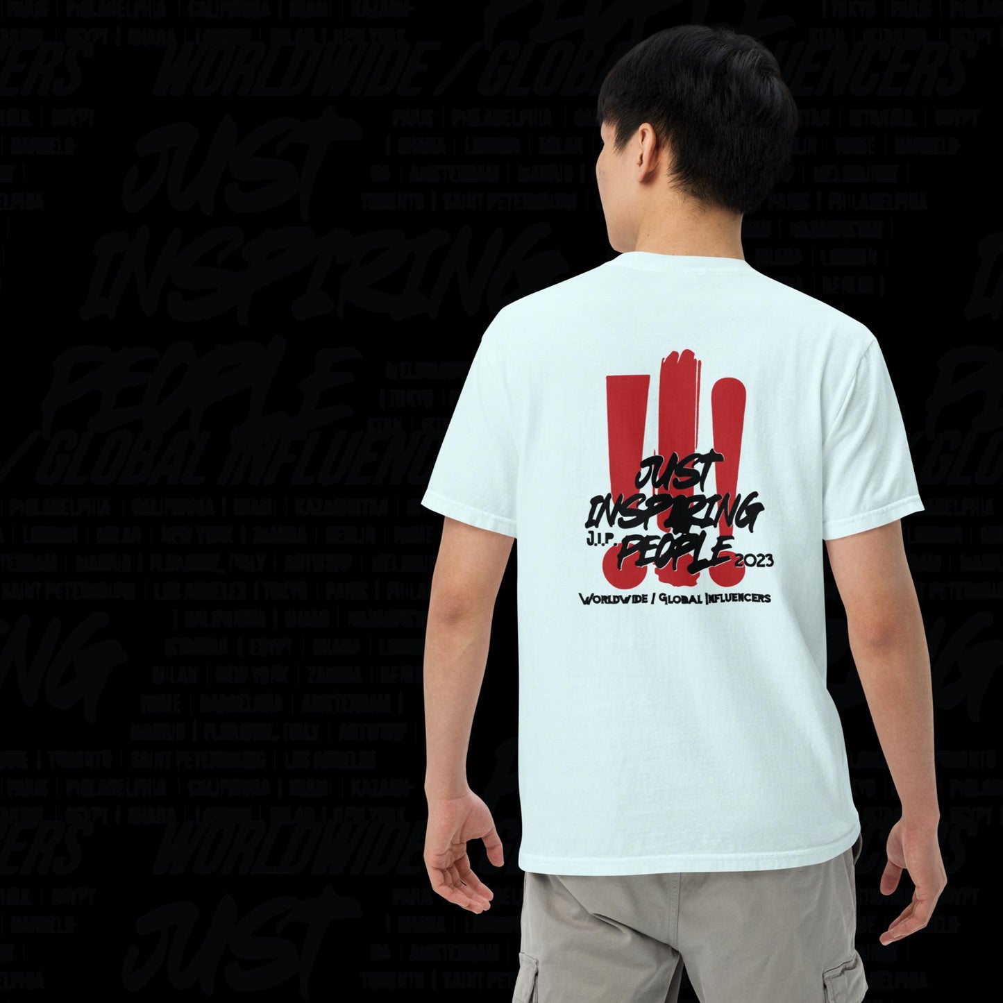 Unisex garment-dyed heavyweight t-shirt