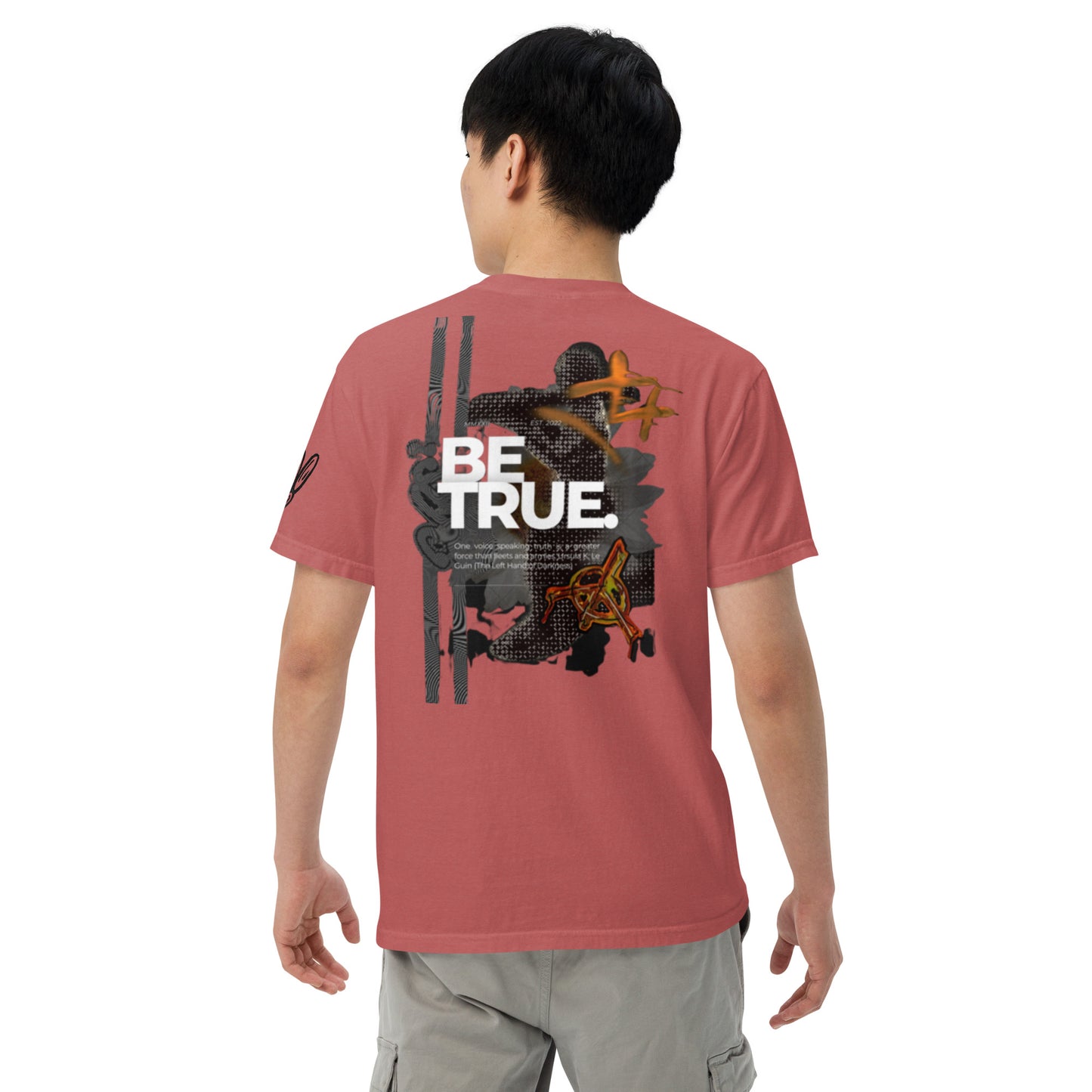 Unisex garment-dyed heavyweight t-shirt