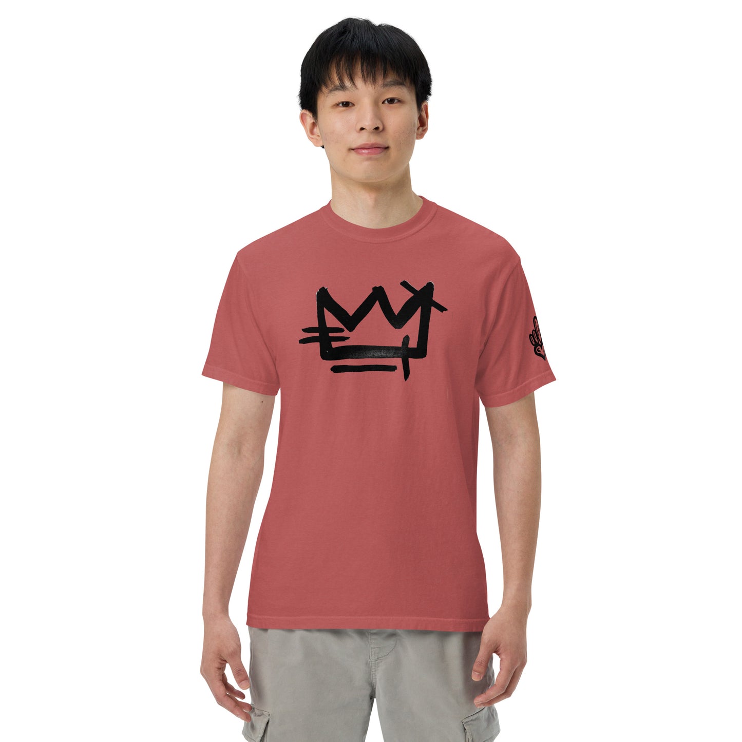 Unisex garment-dyed heavyweight t-shirt