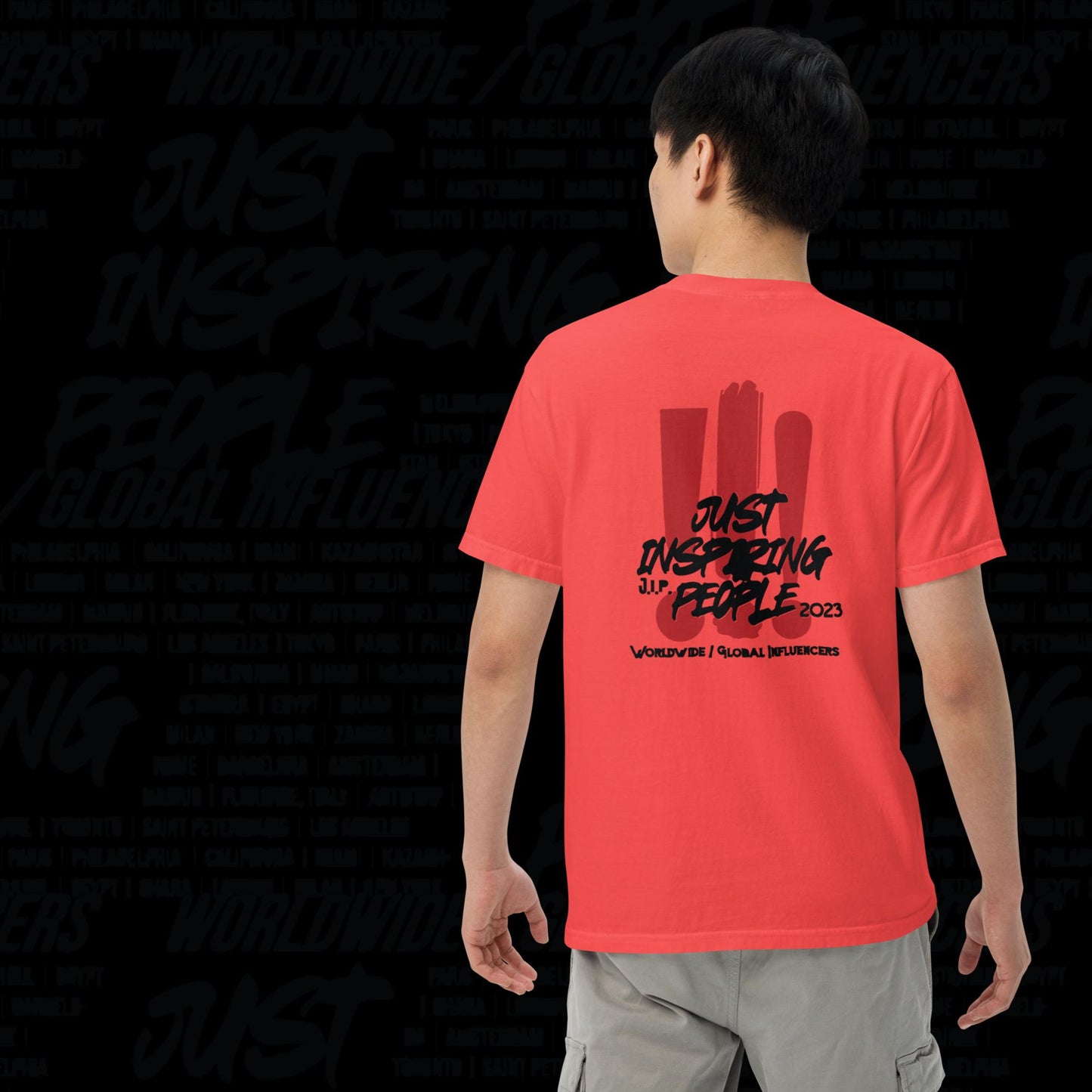 Unisex garment-dyed heavyweight t-shirt
