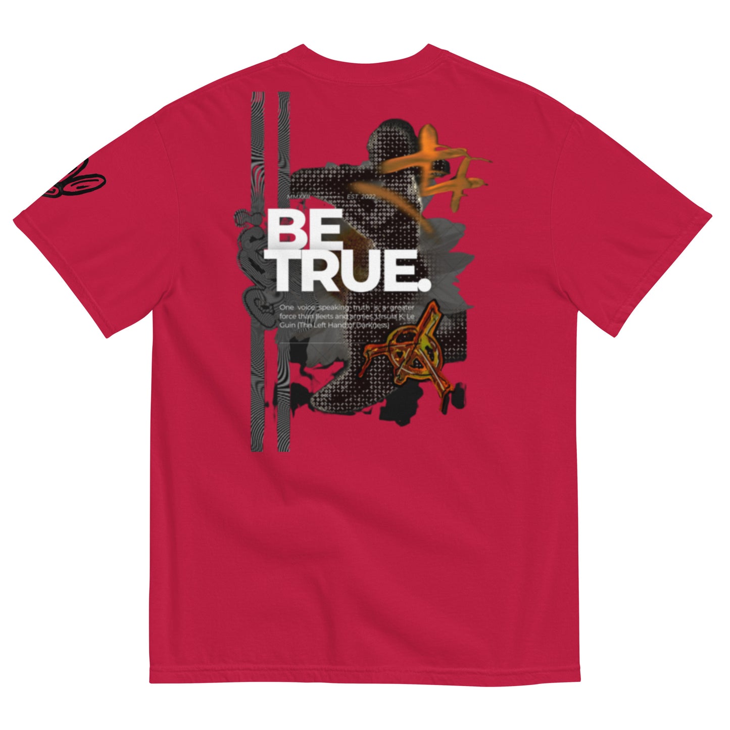 Unisex garment-dyed heavyweight t-shirt