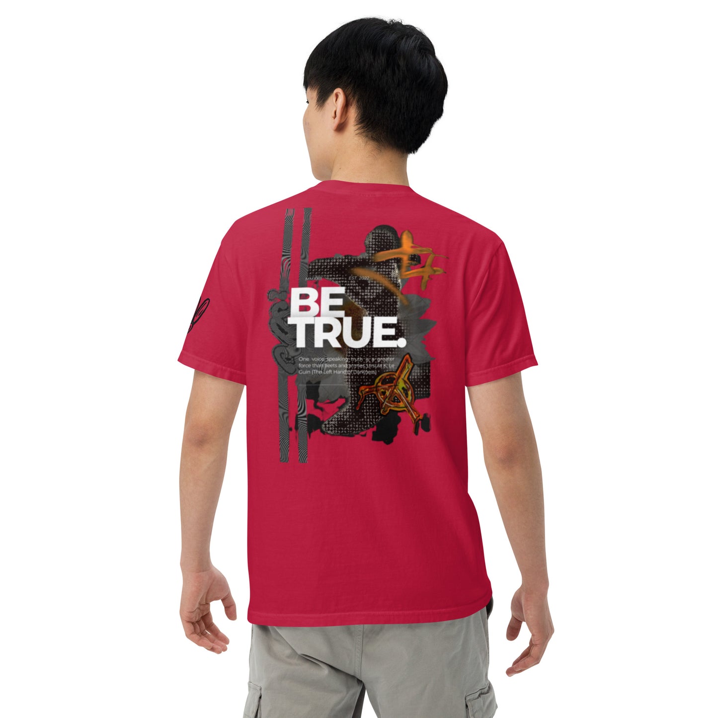 Unisex garment-dyed heavyweight t-shirt