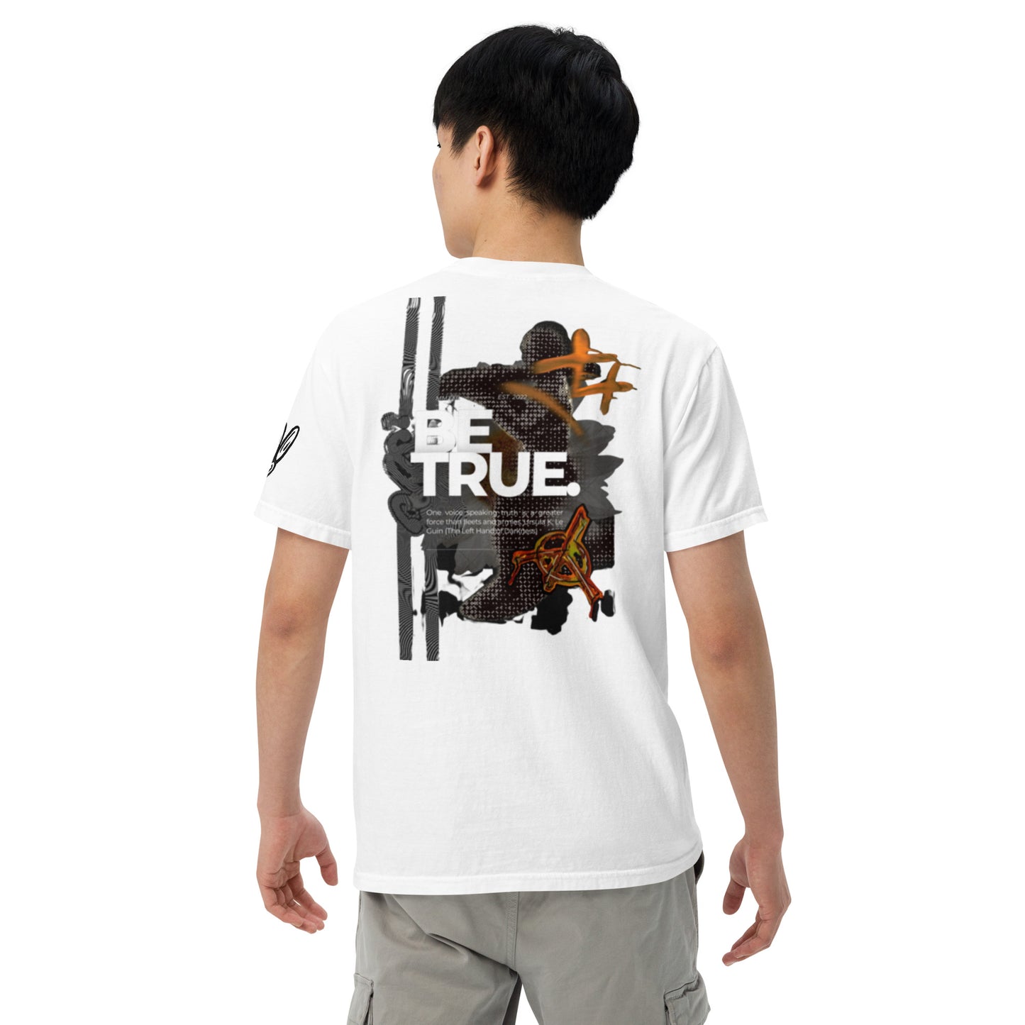 Unisex garment-dyed heavyweight t-shirt