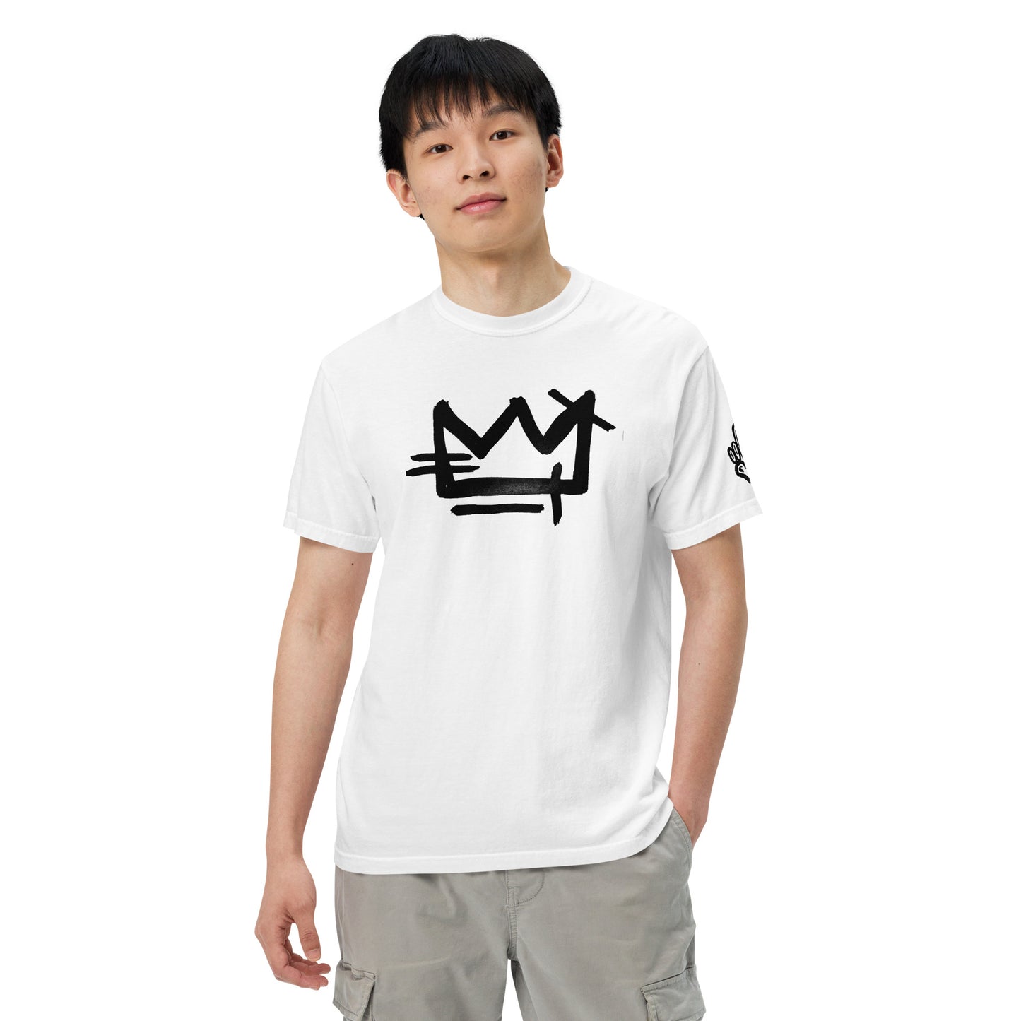 Unisex garment-dyed heavyweight t-shirt