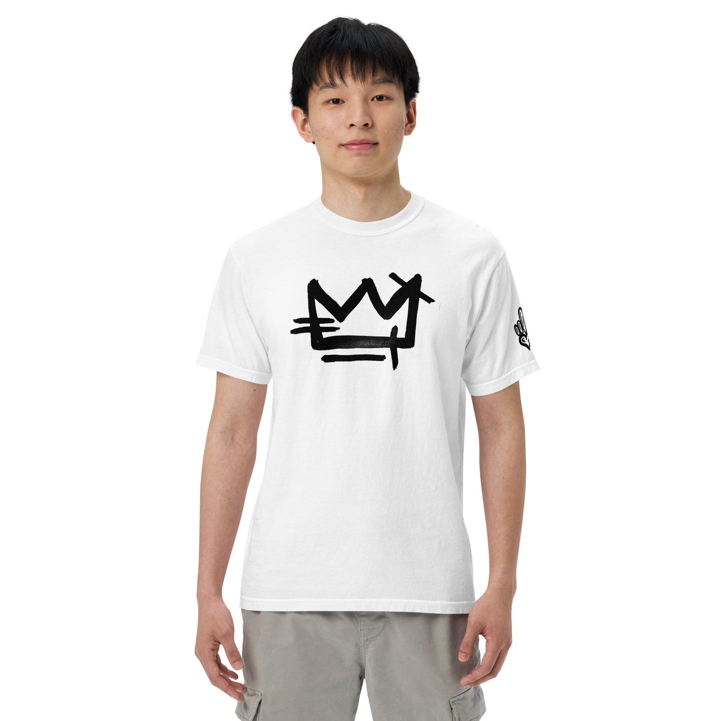 Unisex garment-dyed heavyweight t-shirt
