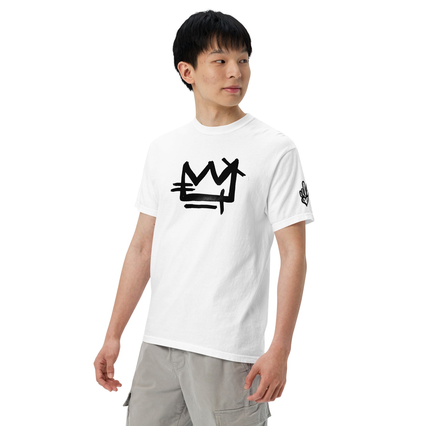 Unisex garment-dyed heavyweight t-shirt