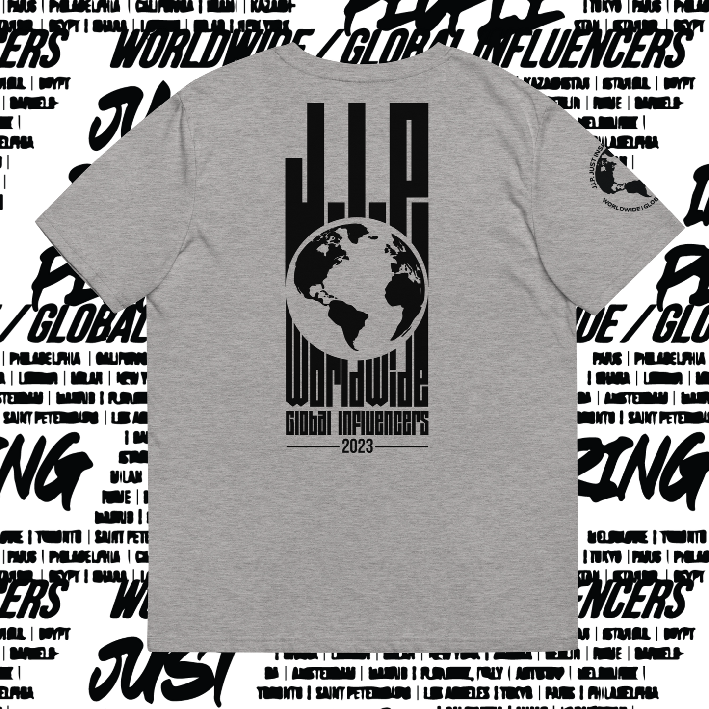 J.I.P. Worldwide Unisex organic cotton t-shirt
