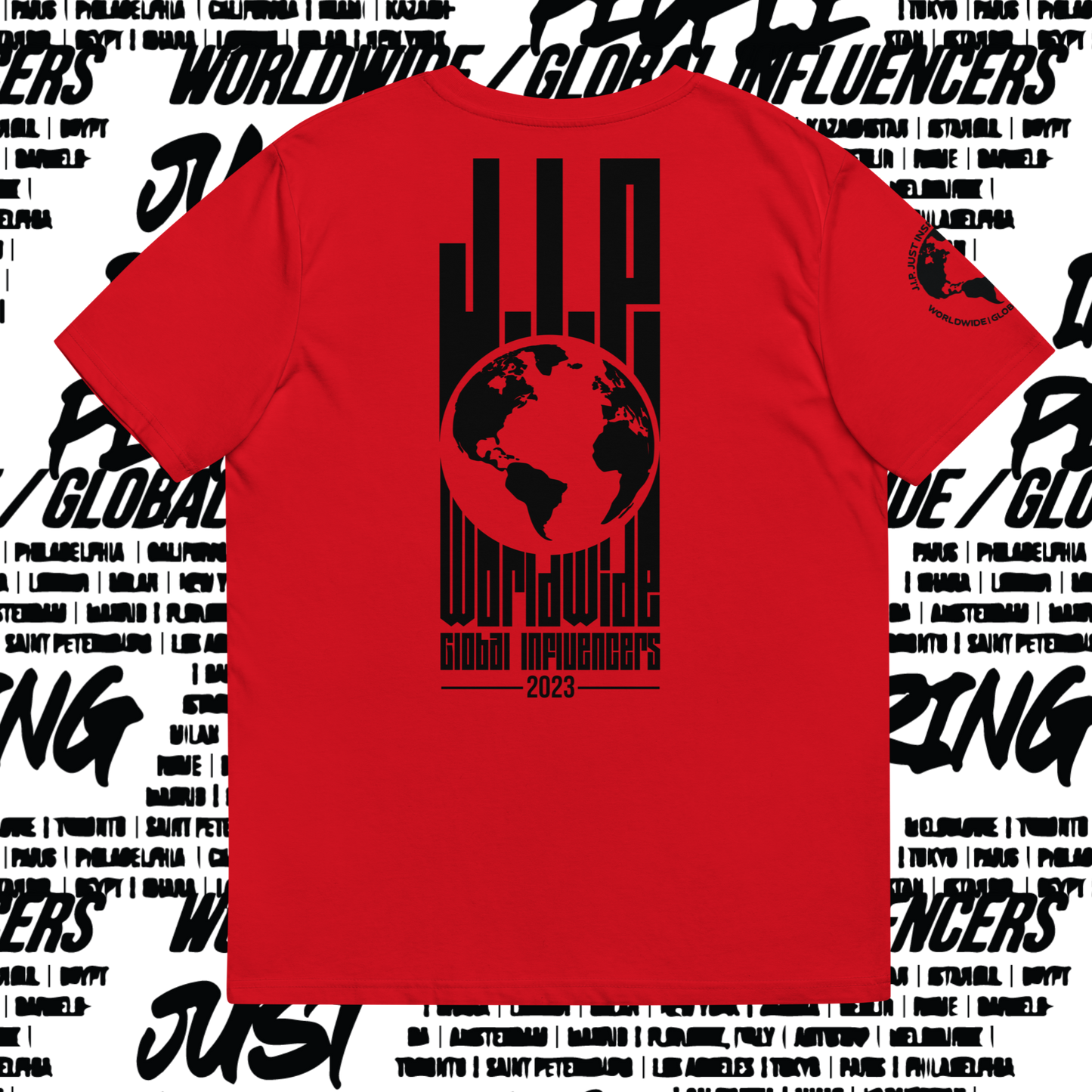 J.I.P. Worldwide Unisex organic cotton t-shirt