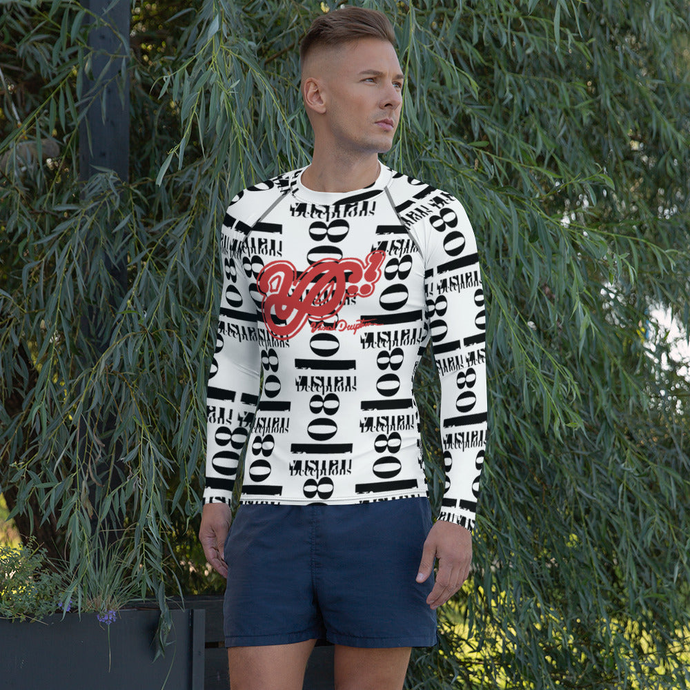 08' FIT Men's Rash Guard