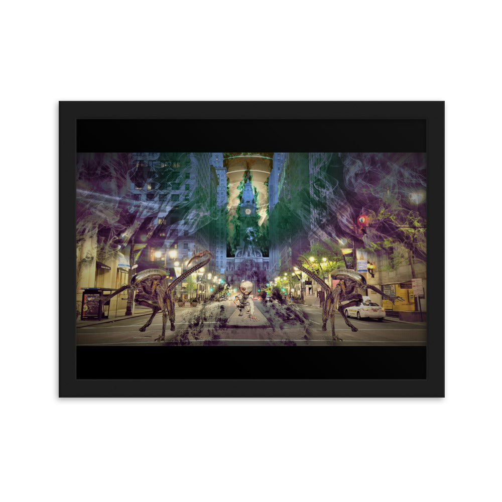 PHILLY Resurrection Framed matte paper poster