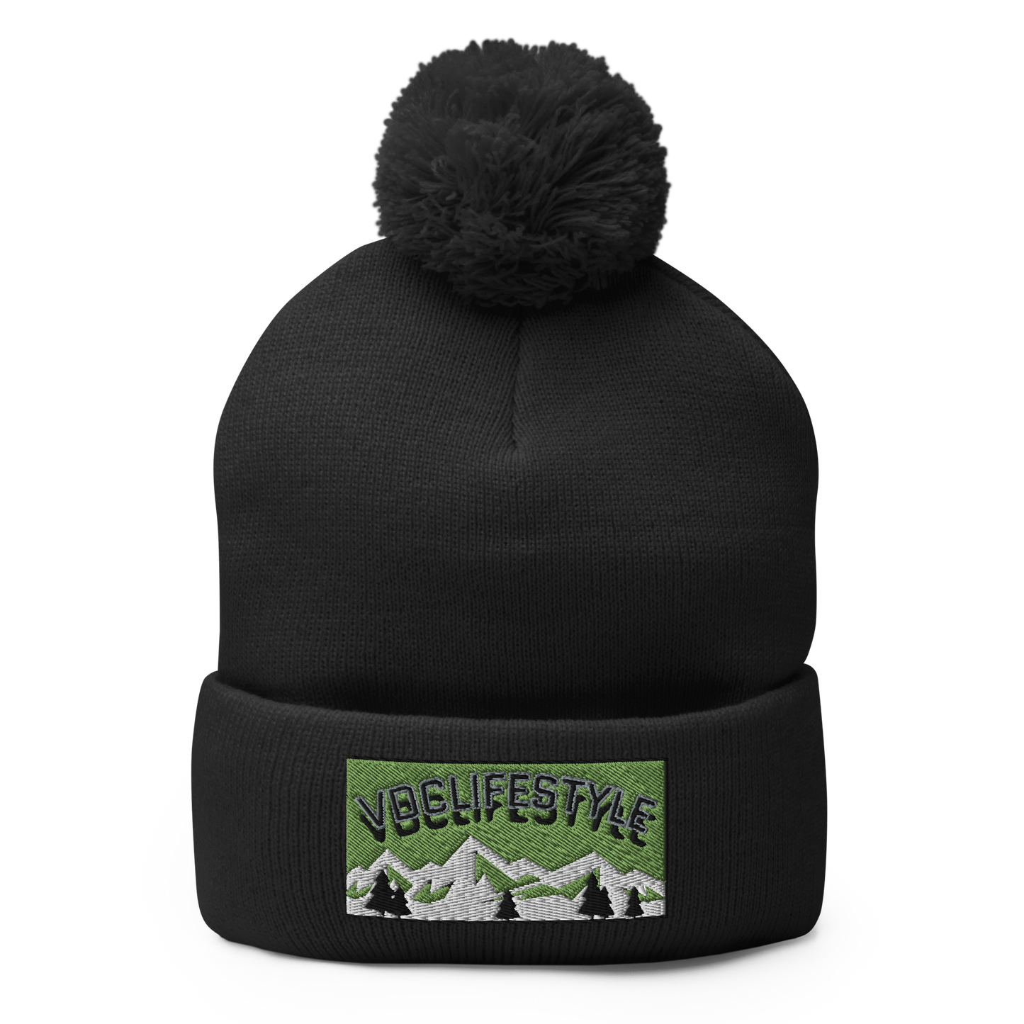 Mount VDC Pom-Pom Beanie