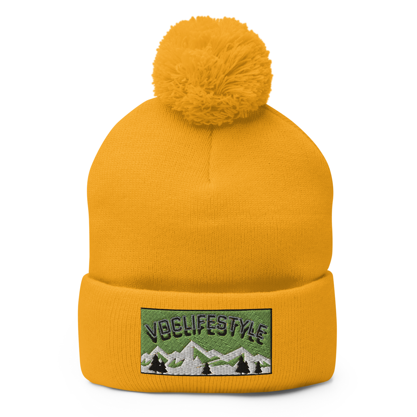 Mount VDC Pom-Pom Beanie