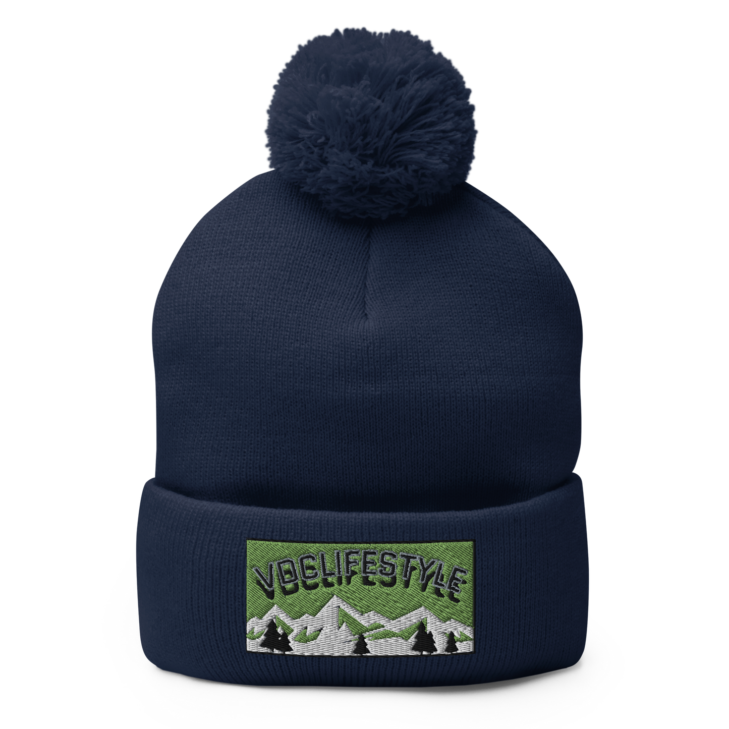 Mount VDC Pom-Pom Beanie