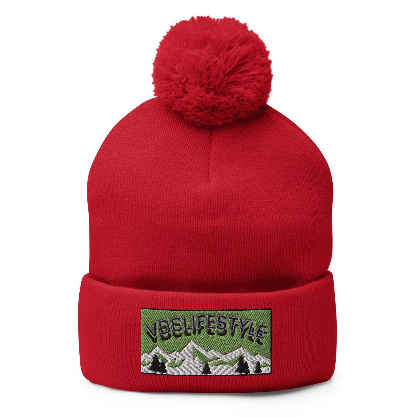 Mount VDC Pom-Pom Beanie