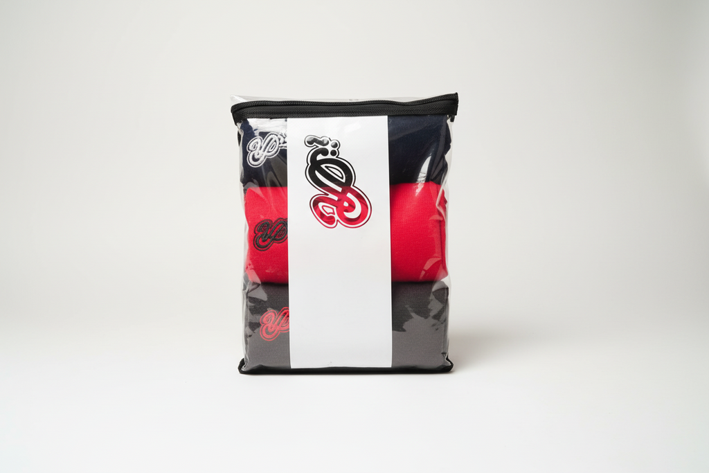 3 Pack Multi-Colored tees