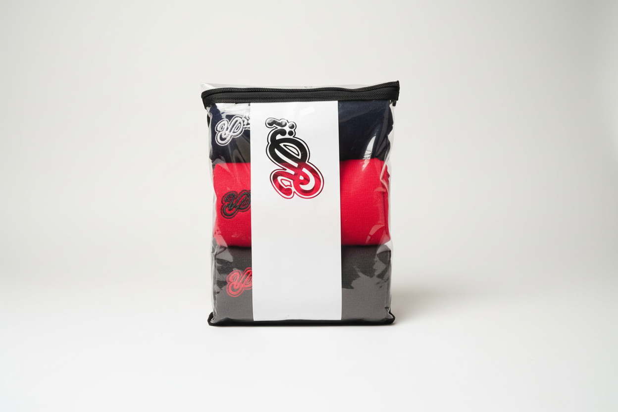 3 Pack Multi-Colored tees