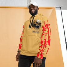 Load image into Gallery viewer, V.OR Glitchy Skulls Unisex Hoodie
