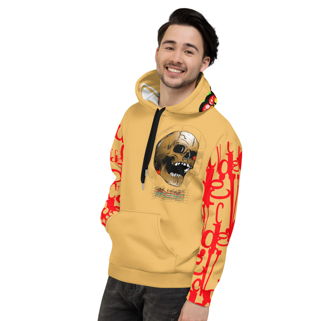 V.OR Glitchy Skulls Unisex Hoodie