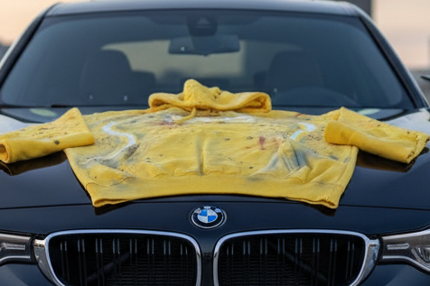 Wild Racer Handcrafted Hoodie (Yellow)