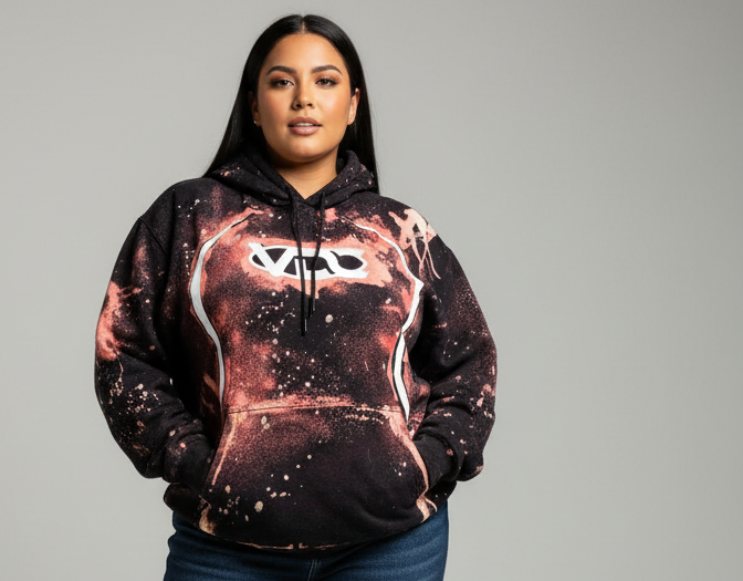 Wild Racer Handcrafted Hoodie