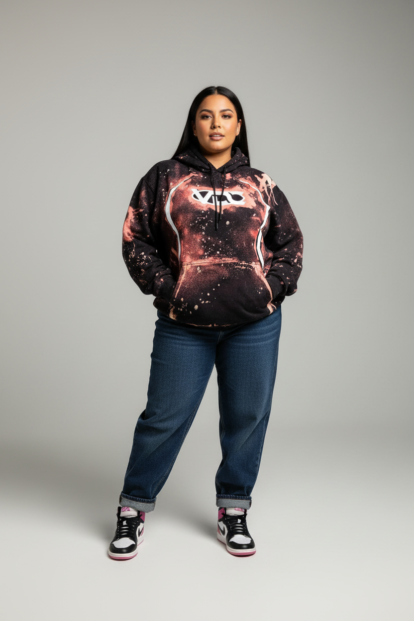 Wild Racer Handcrafted Hoodie