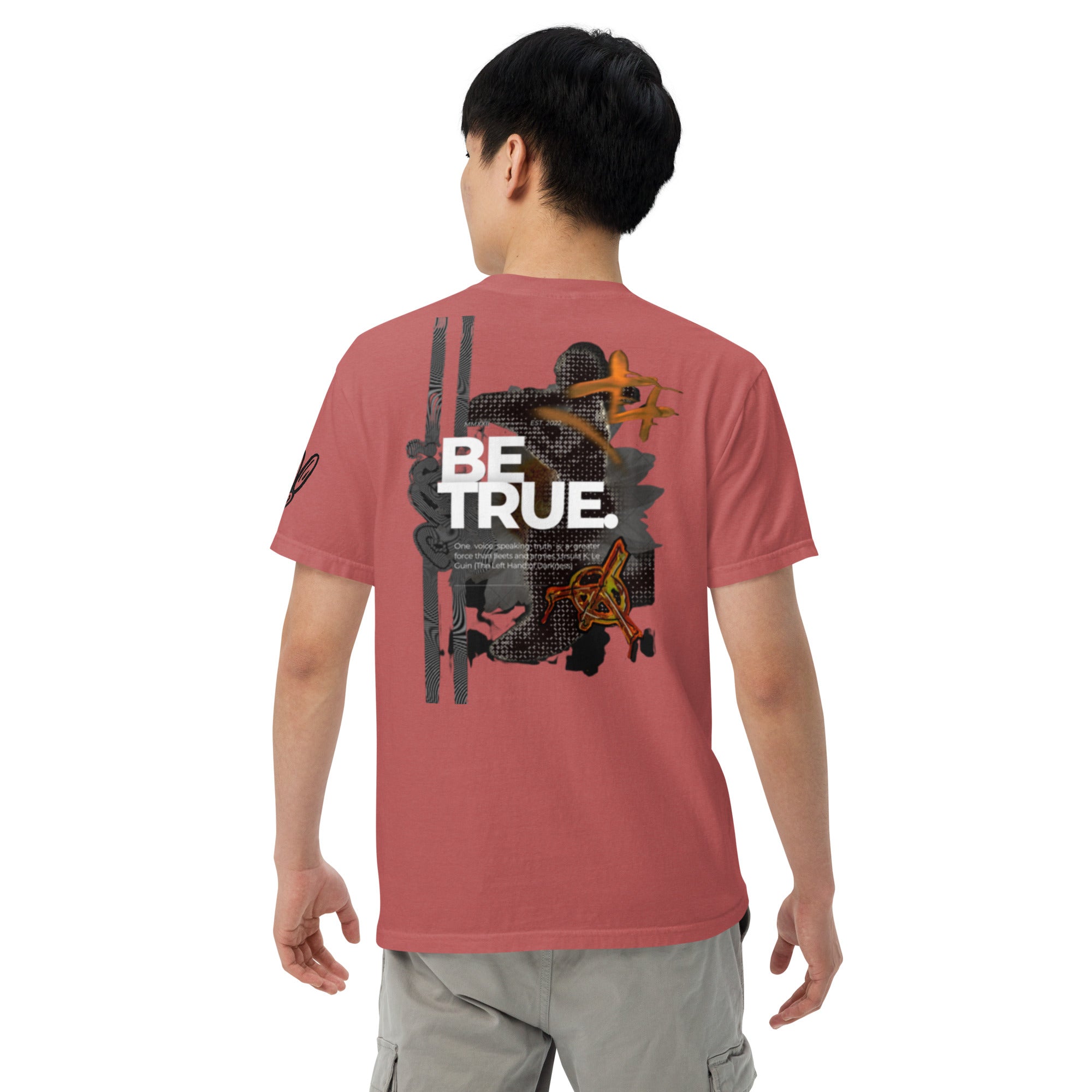Unisex garment-dyed heavyweight t-shirt