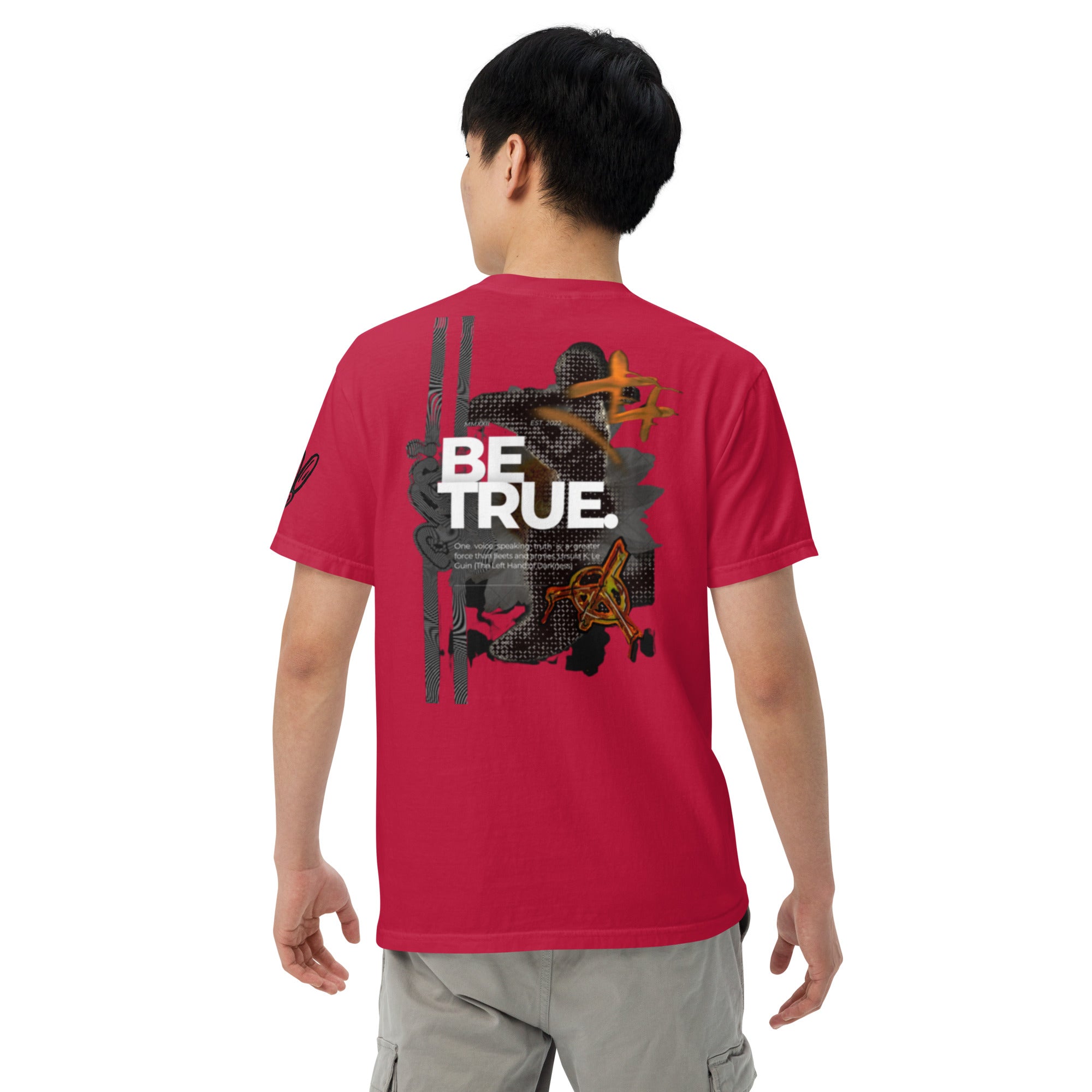 Unisex garment-dyed heavyweight t-shirt