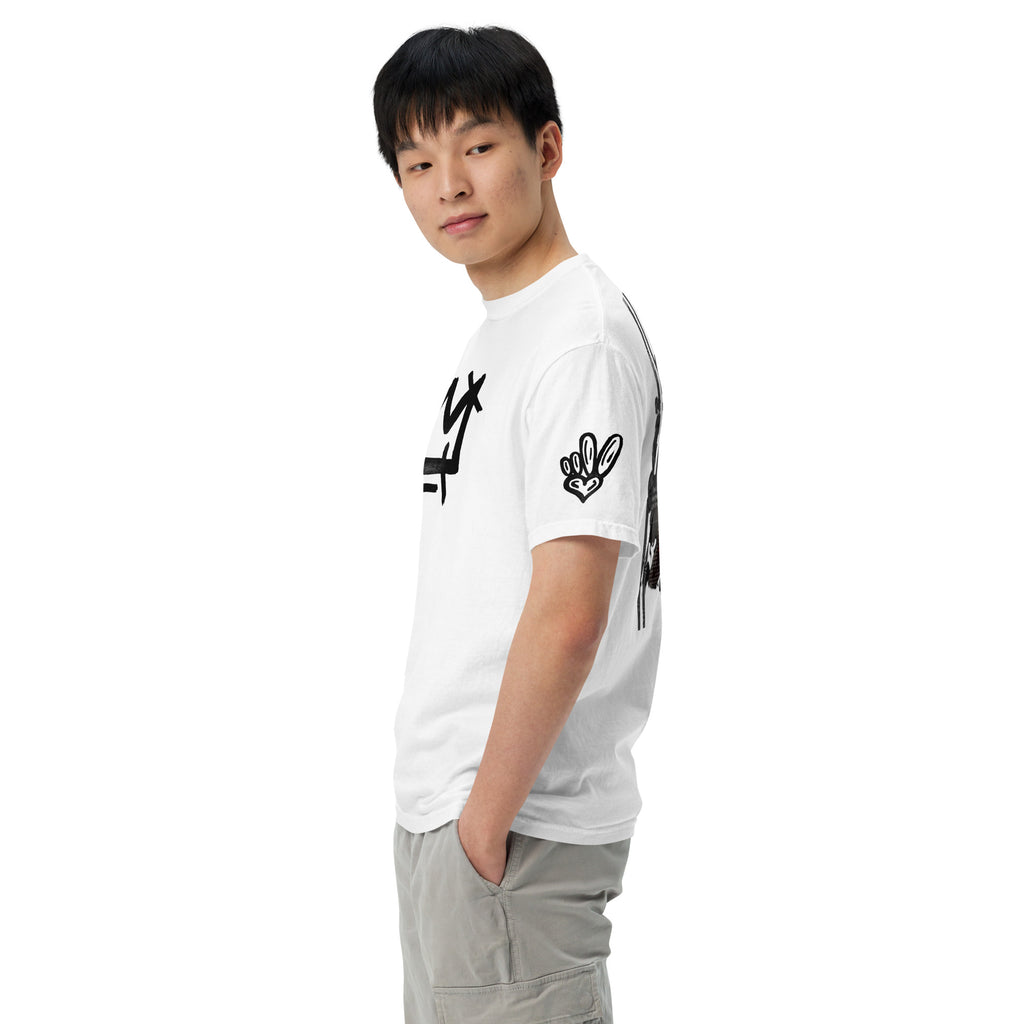 Unisex garment-dyed heavyweight t-shirt