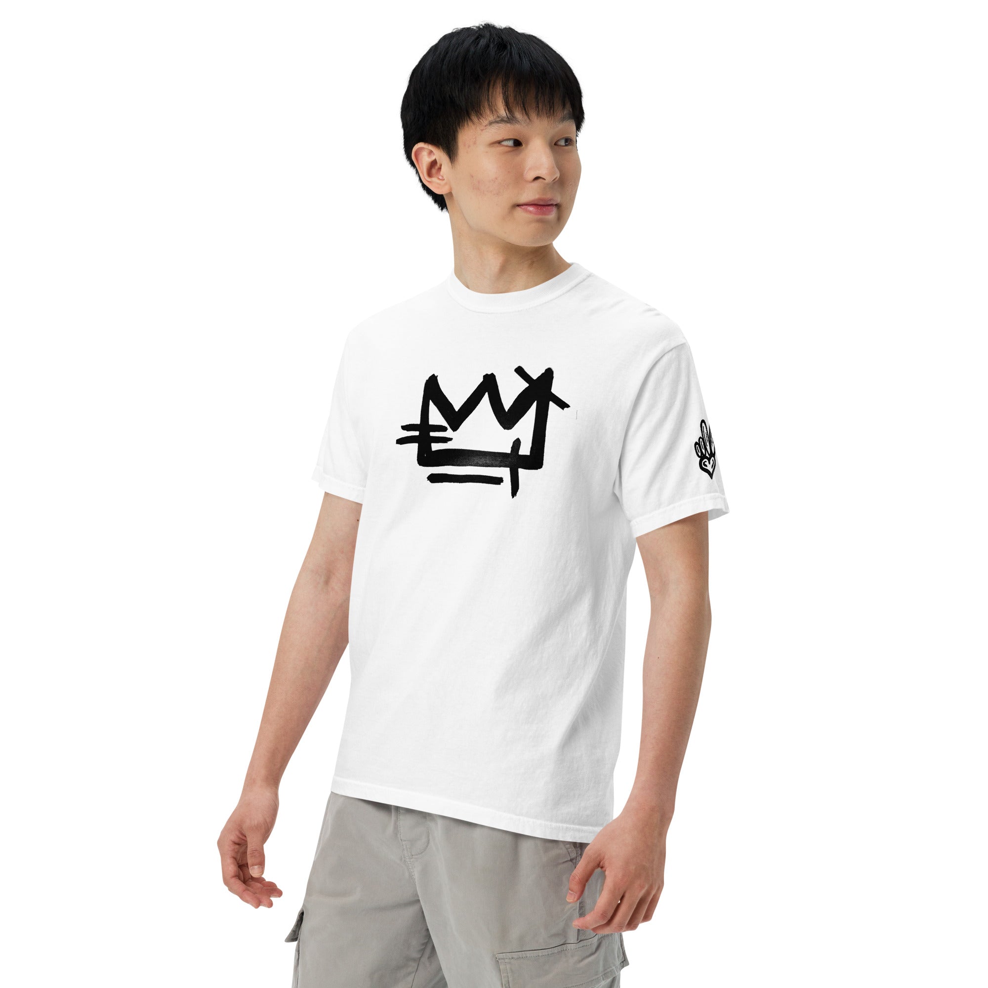 Unisex garment-dyed heavyweight t-shirt