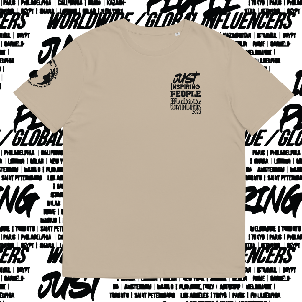 J.I.P. Worldwide Unisex organic cotton t-shirt