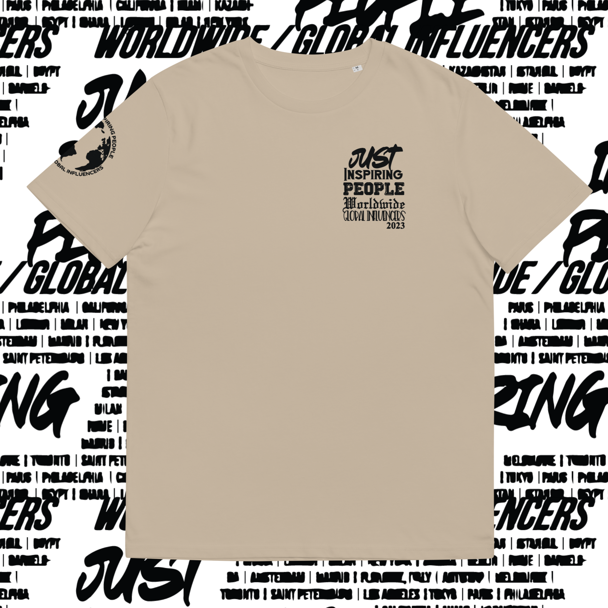 J.I.P. Worldwide Unisex organic cotton t-shirt