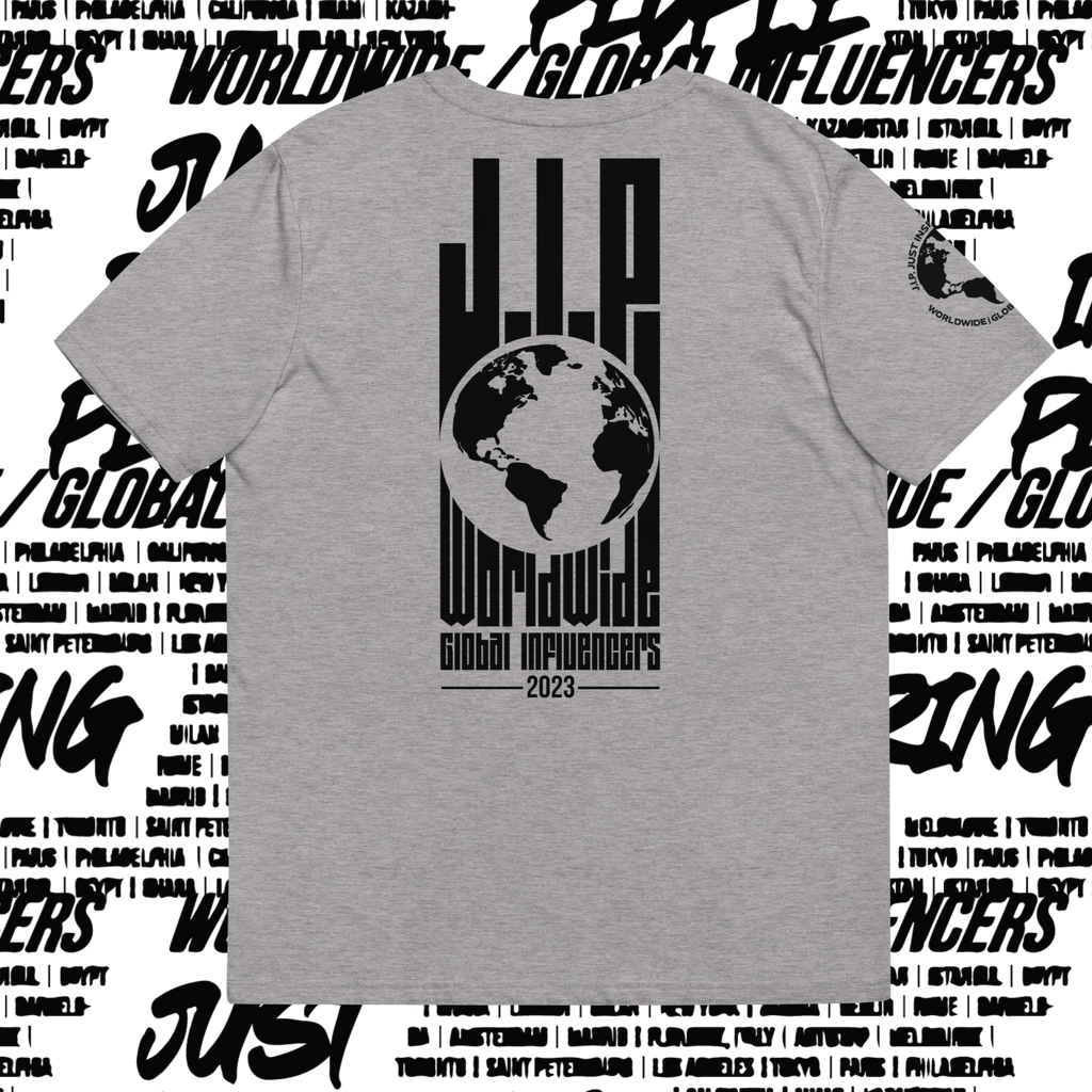J.I.P. Worldwide Unisex organic cotton t-shirt