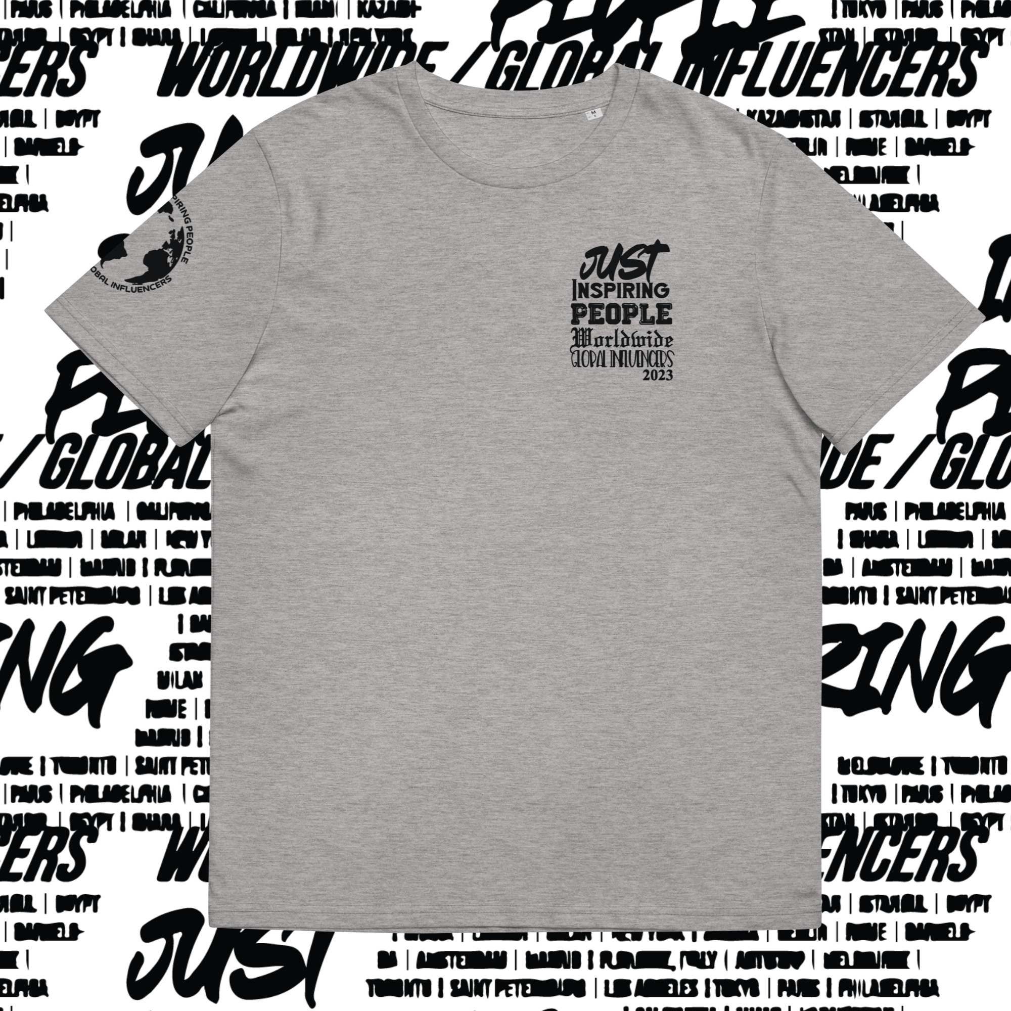 J.I.P. Worldwide Unisex organic cotton t-shirt