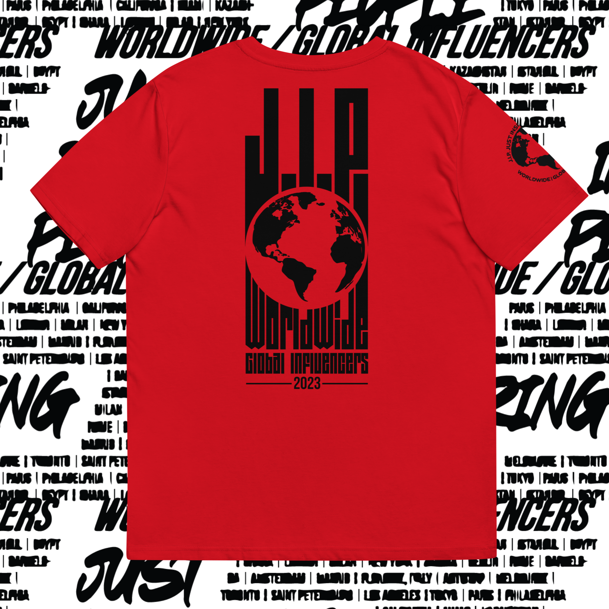 J.I.P. Worldwide Unisex organic cotton t-shirt