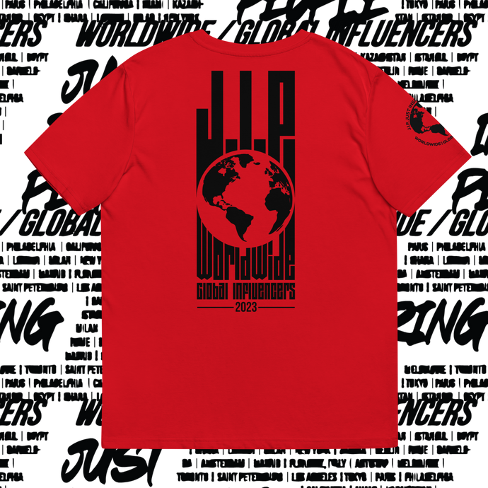 J.I.P. Worldwide Unisex organic cotton t-shirt