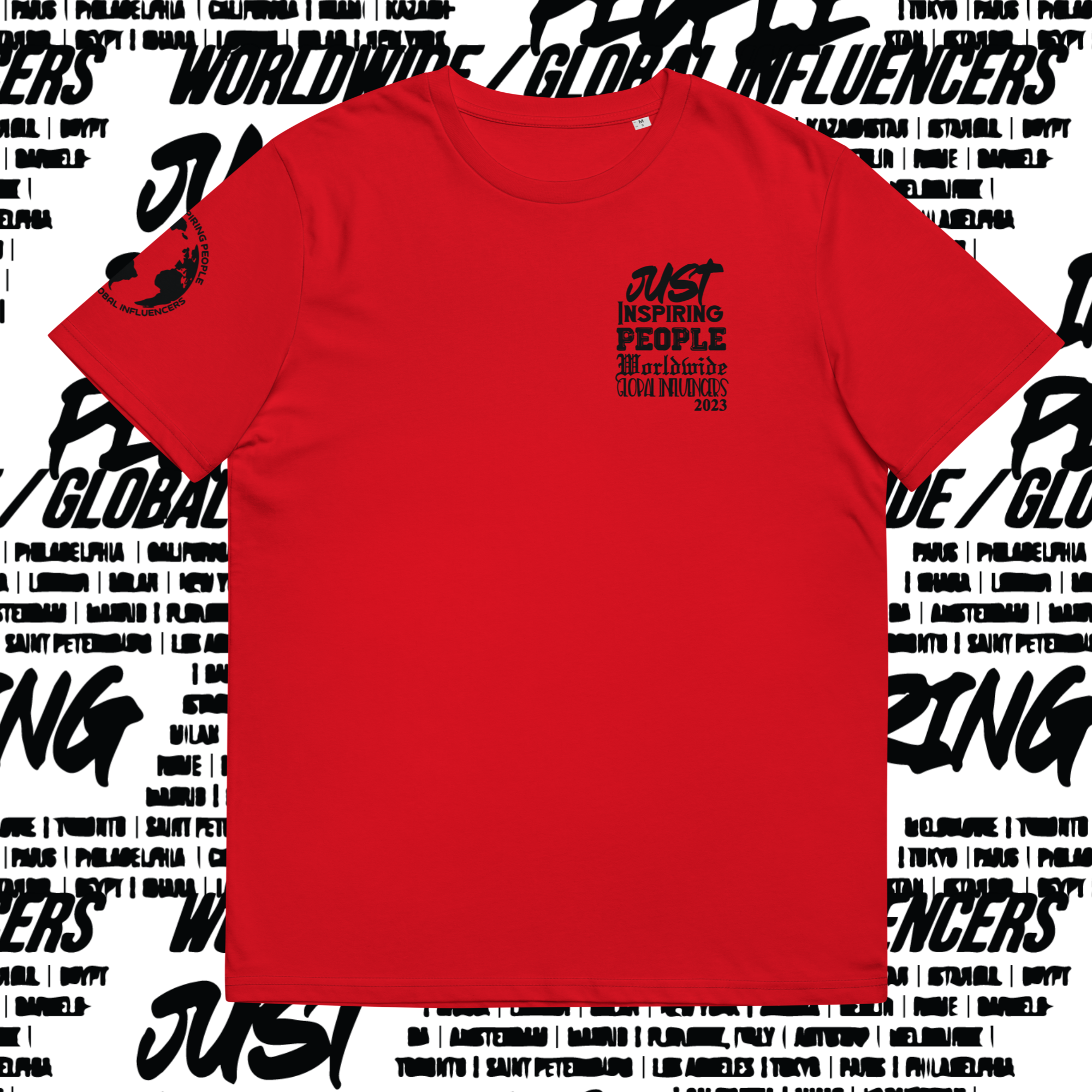 J.I.P. Worldwide Unisex organic cotton t-shirt